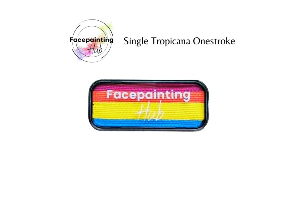 One stroke - Tropicana Facepaint Hub