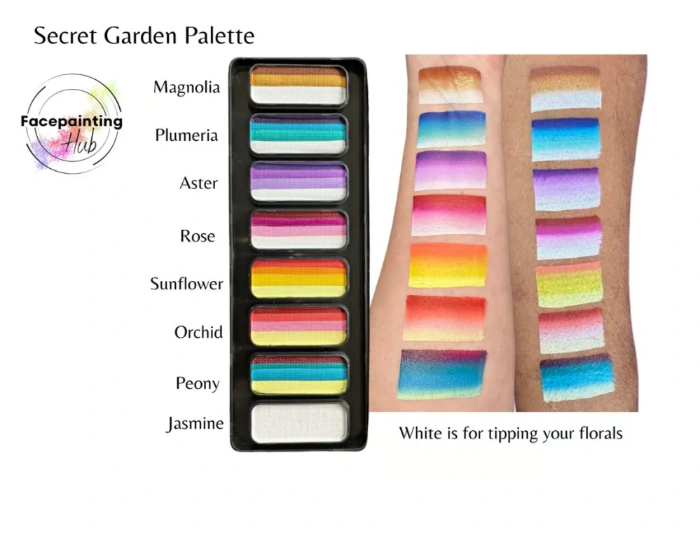 Facepaint Hub - Paletka Secret Garden