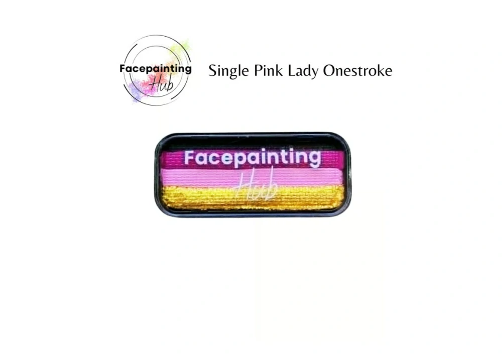 One stroke - Pink Lady Facepaint Hub