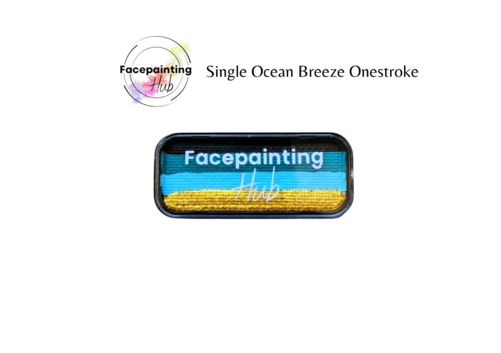 One stroke - Ocean Breeze Facepaint Hub