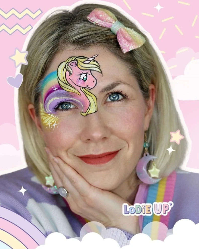 Paletka Fusion - Lodie Up Rainbow Ponies Palette