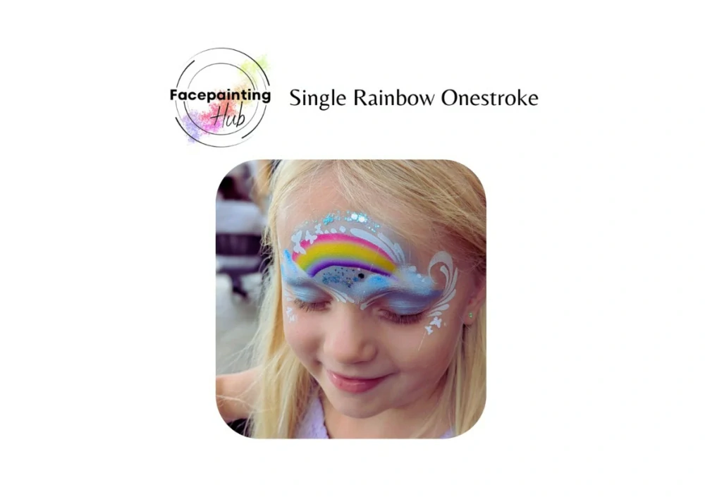 One stroke - Rainbow Facepaint Hub