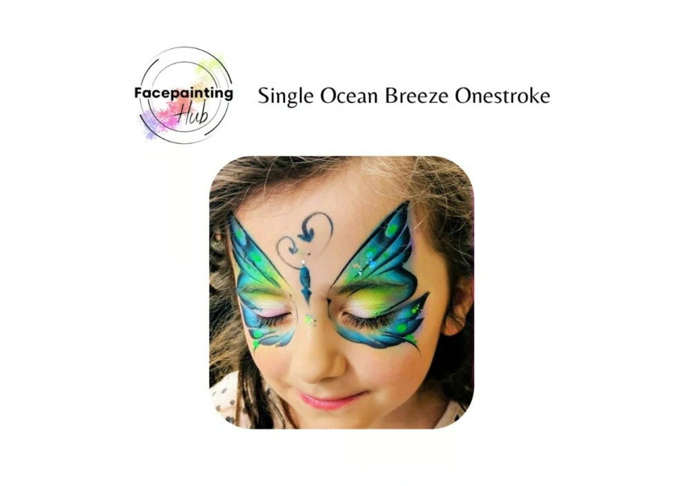 One stroke - Ocean Breeze Facepaint Hub