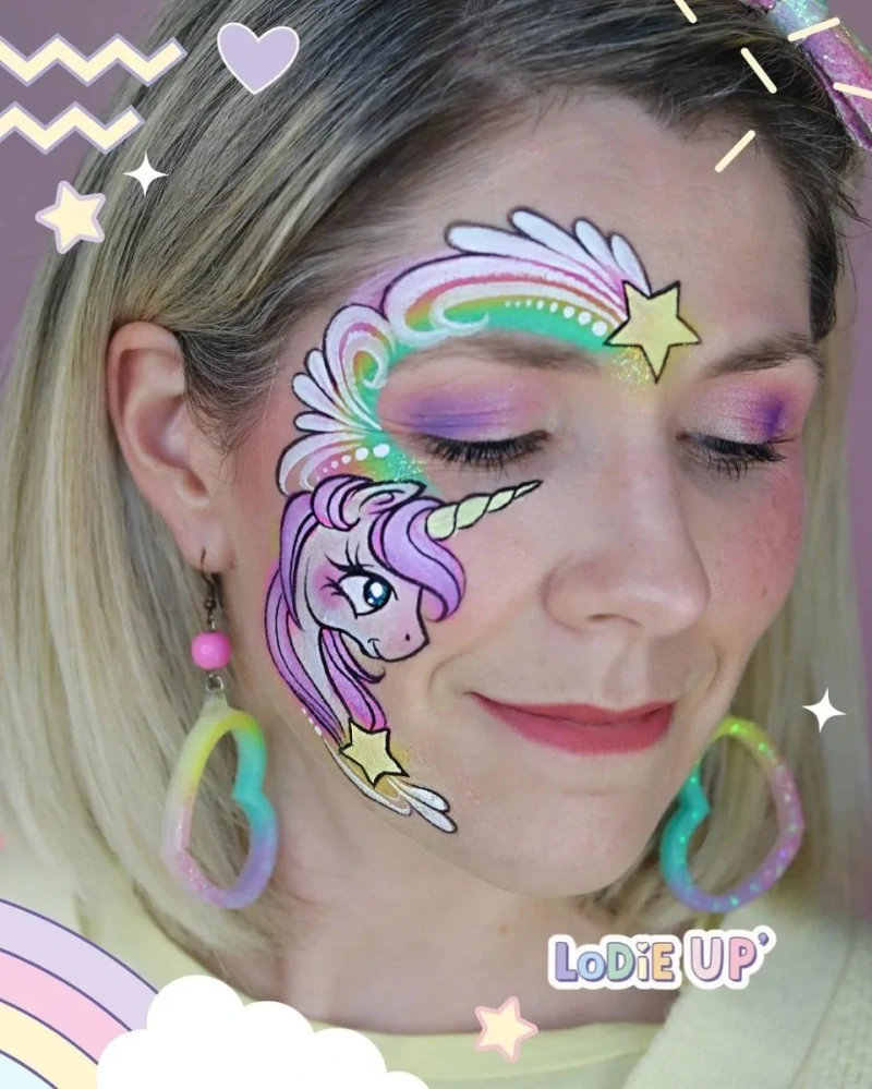 Paletka Fusion - Lodie Up Rainbow Ponies Palette