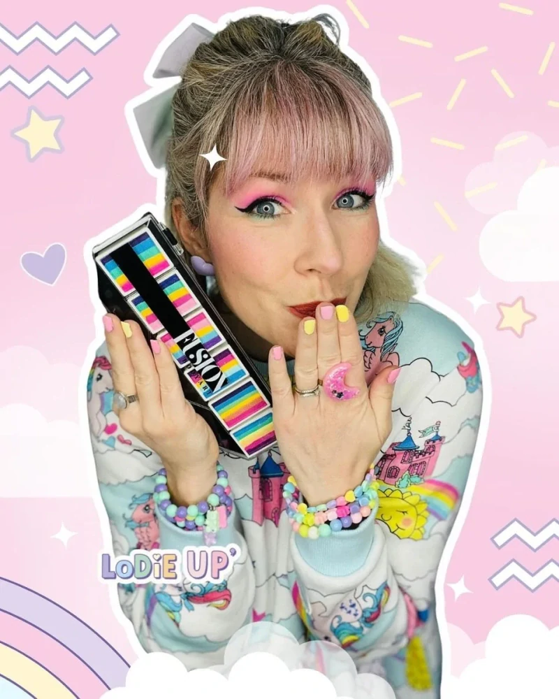 Paletka Fusion - Lodie Up Rainbow Ponies Palette