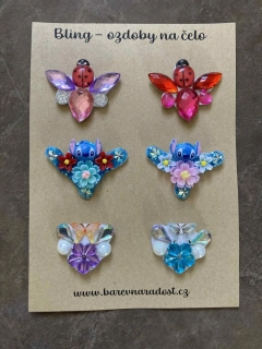 Bling Stitch s beruškami a motýlky