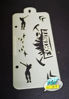 Šablona na obličej POP Stencils Fortnite